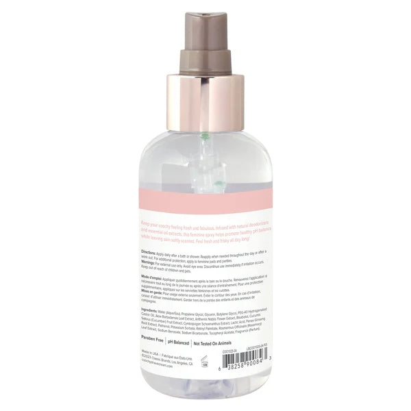 Oh So Fine Feel Fresh Intimate Spray - Peony Prowess 4oz | 118mL - Anastasia's Bedroom Lingerie