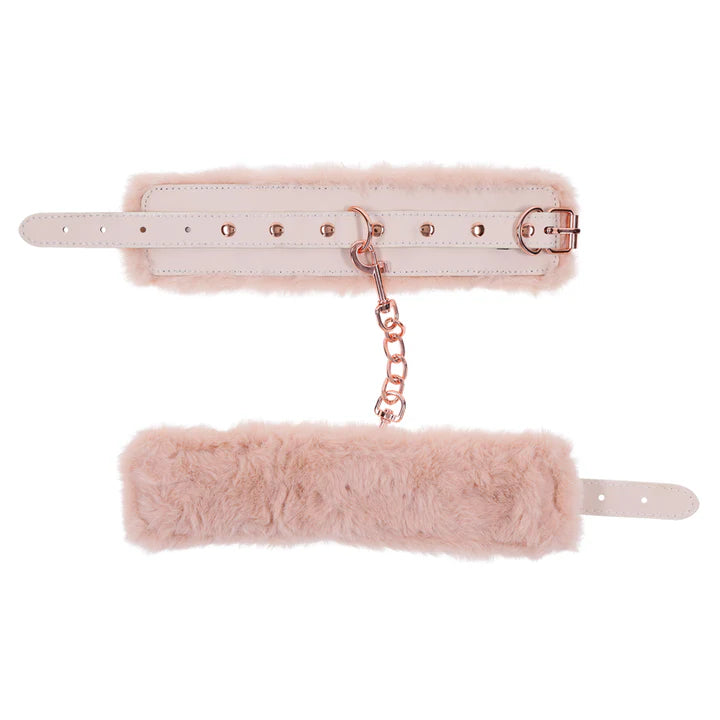Peaches ‘n CreaMe Fur Handcuffs - Anastasia's Bedroom Lingerie