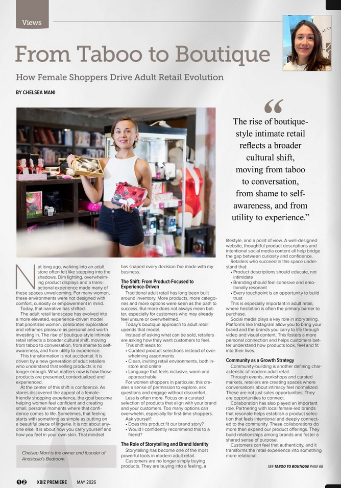 From Taboo to Boutique - XBIZ.com Article