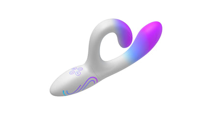 Illumination by Paradise Rabbit Vibrator with textured shaft and flexible ears for enhanced stimulation, shown in the product image.