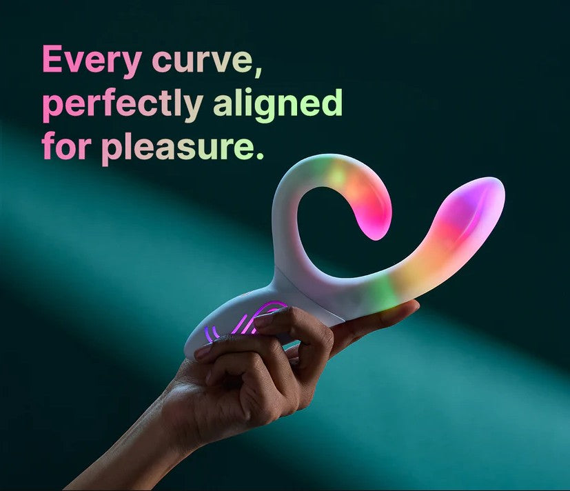 Illumination The Rabbit by Paradise rabbit vibrator with dual-motor design and realistic shape, shown on a neutral background.