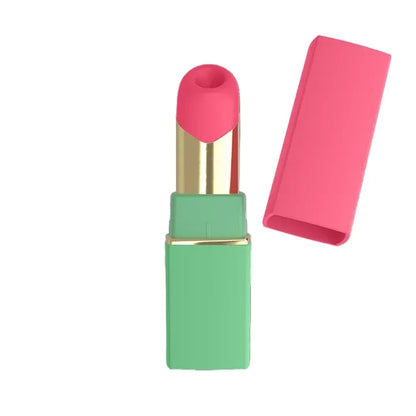 Lipstick Clitoral Stimulator in Green and Pink - Anastasia's Bedroom Lingerie