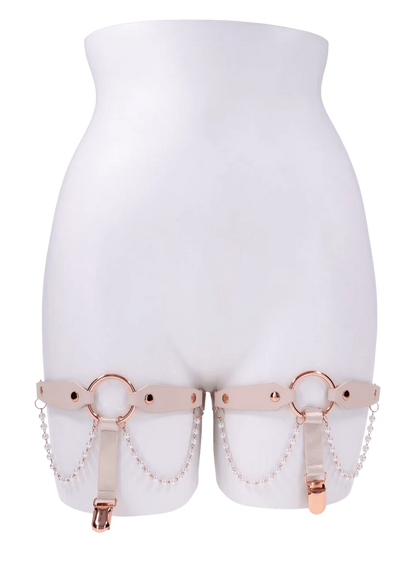 Peaches 'n CreaMe Pearl Garters - Anastasia's Bedroom Lingerie