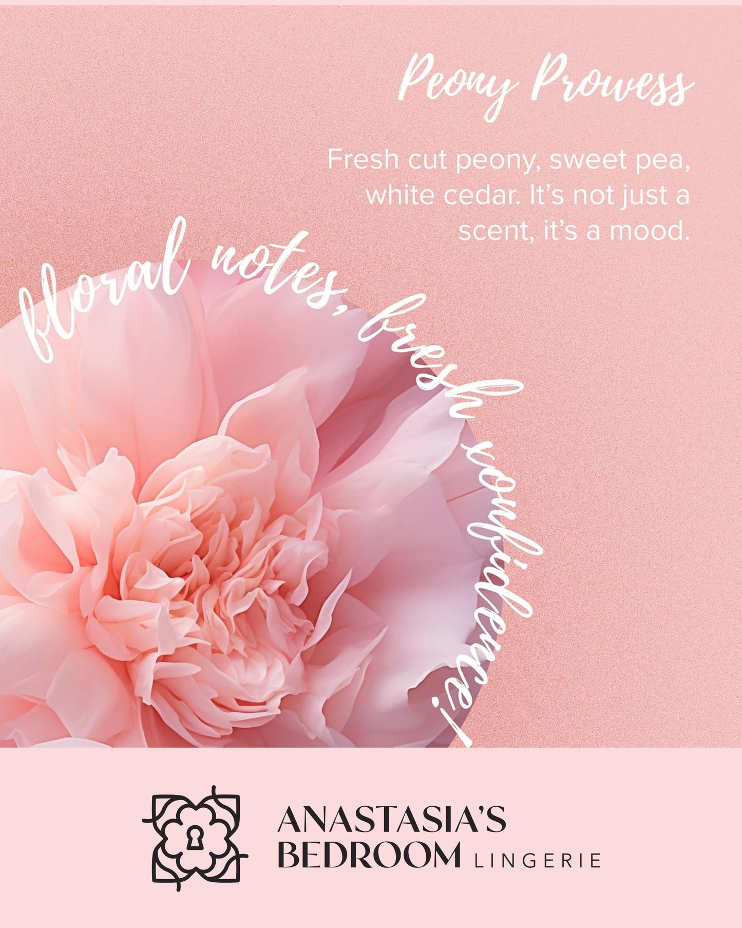 Oh So Fine Feel Fresh Intimate Spray - Peony Prowess 4oz | 118mL - Anastasia's Bedroom Lingerie
