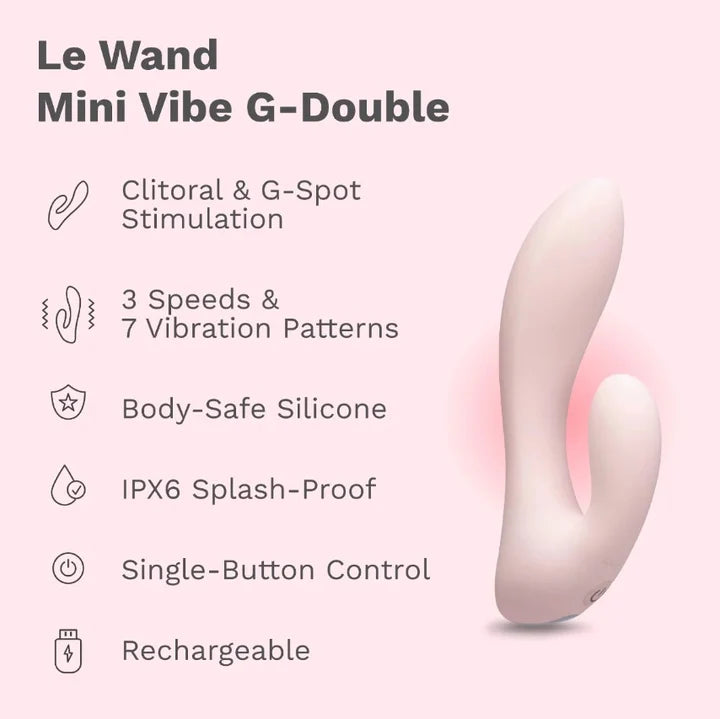 Le Wand Mini Vibe G-Double - Anastasia's Bedroom Lingerie