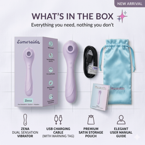 Zena, Dual-Ended Clitoral and G-Spot Vibrator