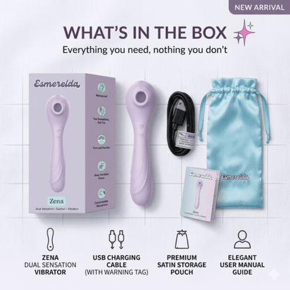 Zena, Dual-Ended Clitoral and G-Spot Vibrator
