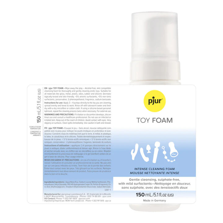 Pjur Toy Foam Cleaner - Anastasia's Bedroom Lingerie