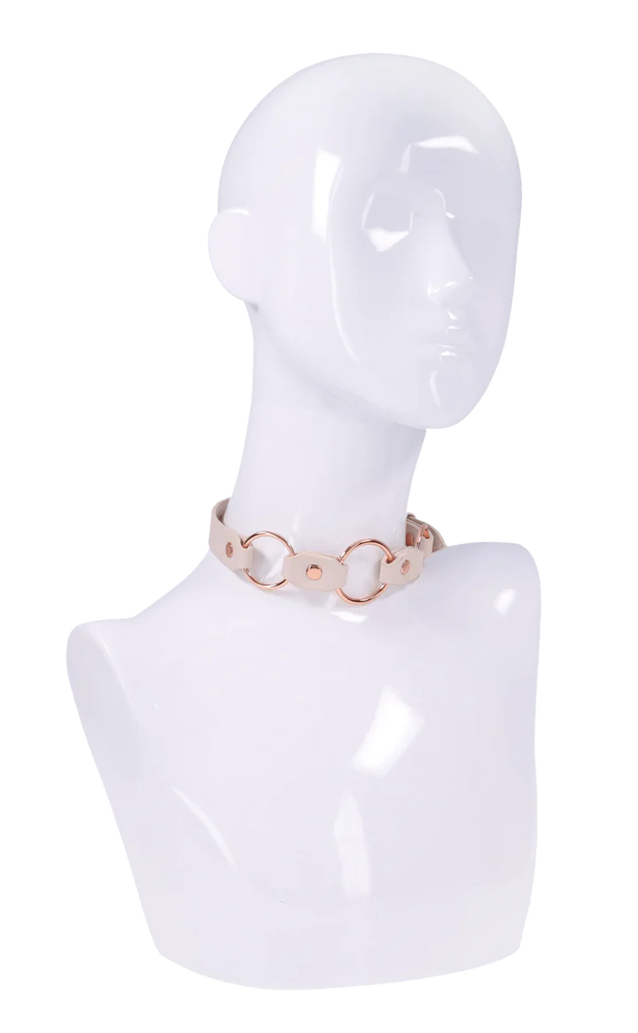 Peaches ‘N CreaMe Ring Day Collar - Anastasia's Bedroom Lingerie