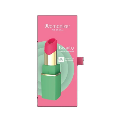 Lipstick Clitoral Stimulator in Green and Pink - Anastasia's Bedroom Lingerie