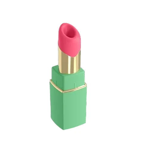 Lipstick Clitoral Stimulator in Green and Pink - Anastasia's Bedroom Lingerie