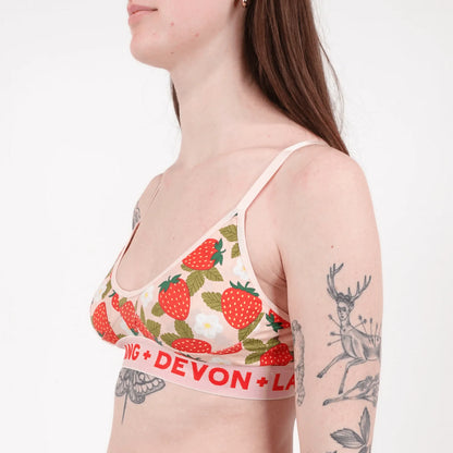 Bria Bralette in Wild Strawberries