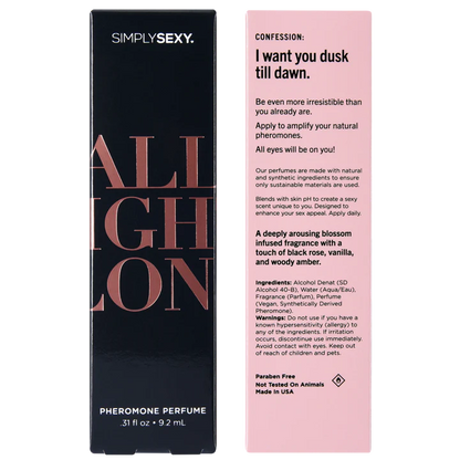 All Night Long Pheromone Perfume Spray 0.31 floz | 9.2mL