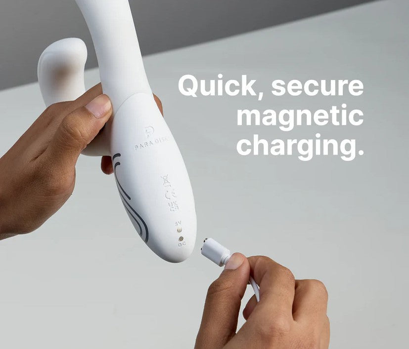 Illumination The Rabbit by Paradise rabbit vibrator with dual motors and textured surface for enhanced pleasure.