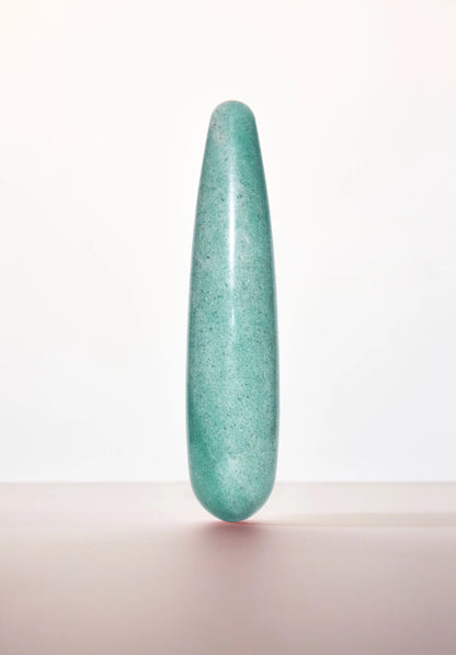 Indian Jade Original Crystal Wand by Anastasia's Bedroom Lingerie, featuring a polished jade crystal with intricate detailing