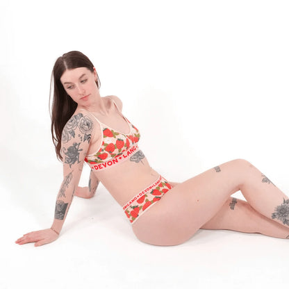 Bria Bralette in Wild Strawberries