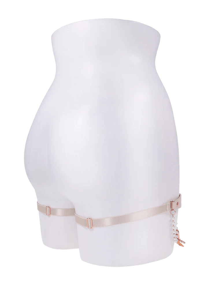 Peaches 'n CreaMe Pearl Garters - Anastasia's Bedroom Lingerie