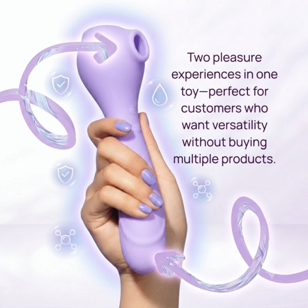 Zena, Dual-Ended Clitoral and G-Spot Vibrator