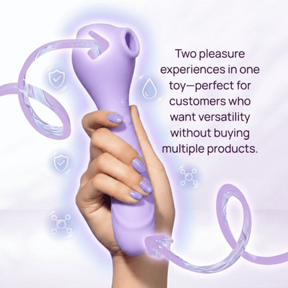Zena, Dual-Ended Clitoral and G-Spot Vibrator