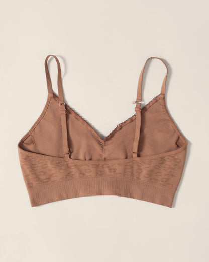 Leopard Soft Touch Seamless Bralette