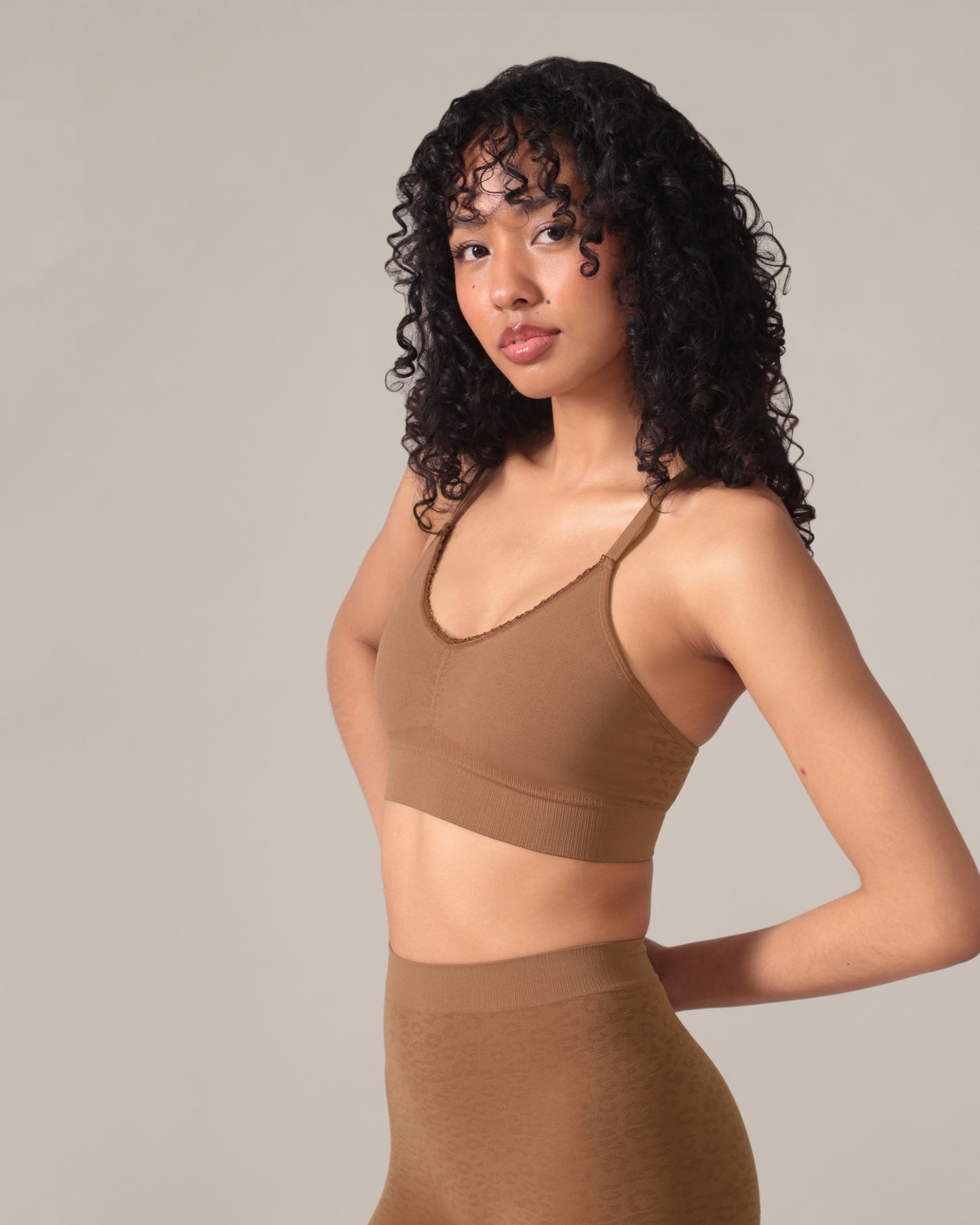 Leopard Soft Touch Seamless Bralette