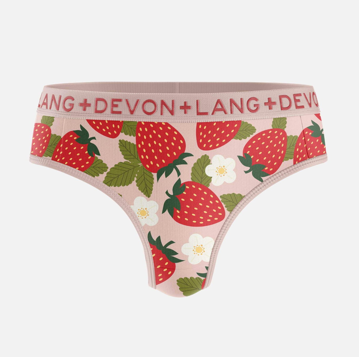 Katrina Everyday Thong in Wild Strawberry