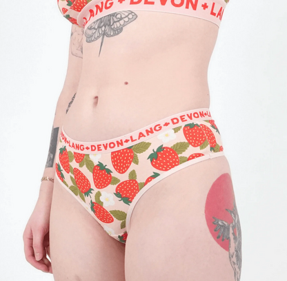 Katrina Everyday Thong in Wild Strawberry