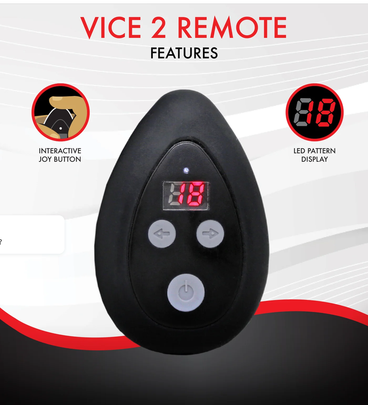 Vice 2 – Vibrating Prostate Massager - Anastasia's Bedroom Lingerie
