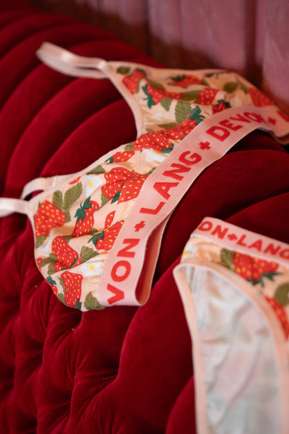 Katrina Everyday Thong in Wild Strawberry