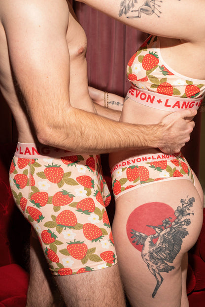 Katrina Everyday Thong in Wild Strawberry