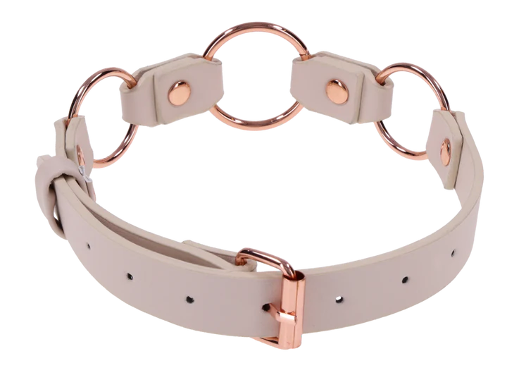 Peaches ‘N CreaMe Ring Day Collar - Anastasia's Bedroom Lingerie
