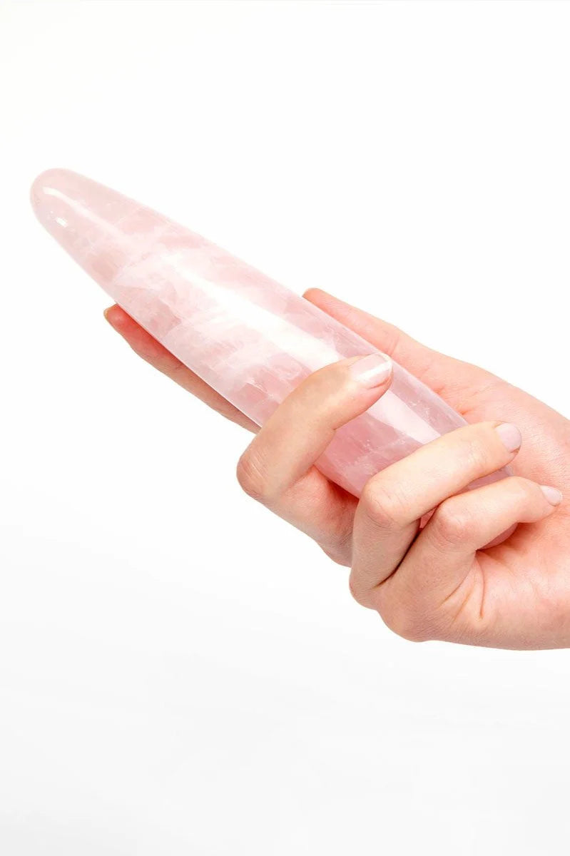 Rose Quartz Crystal Wand - Anastasia's Bedroom Lingerie
