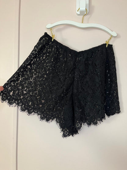 Vintage inspired lace shorts by Anastasia's Bedroom Lingerie, featuring intricate lace details and a comfortable fit.