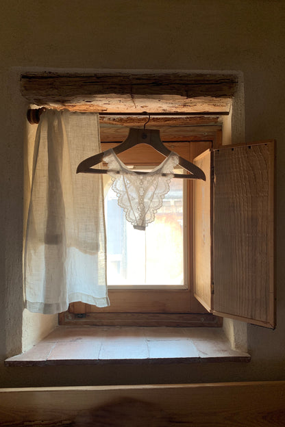 Marietta White Lace Thong