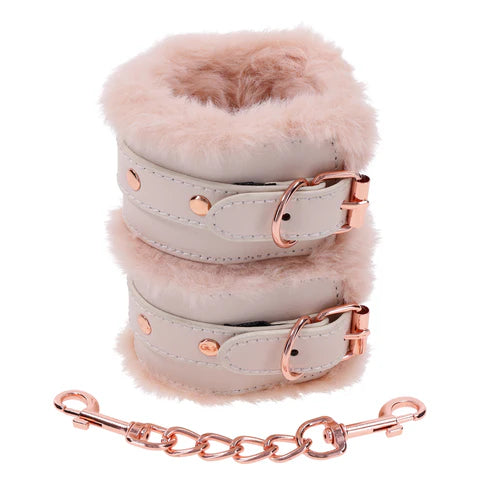 Peaches ‘n CreaMe Fur Handcuffs - Anastasia's Bedroom Lingerie
