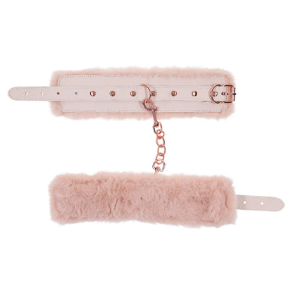 Peaches ‘n CreaMe Fur Handcuffs - Anastasia's Bedroom Lingerie
