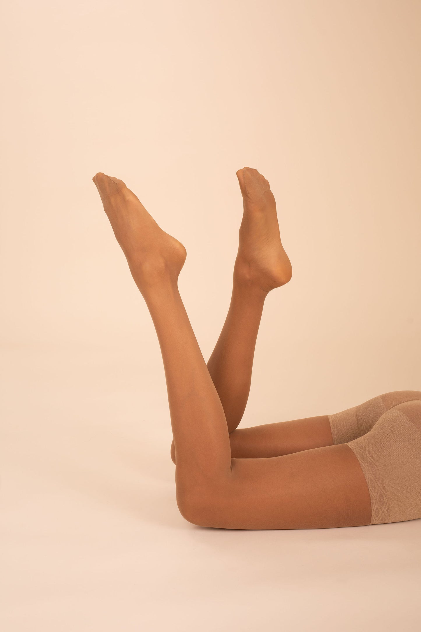 Sheer Contour Tights in Tan - Anastasia's Bedroom Lingerie